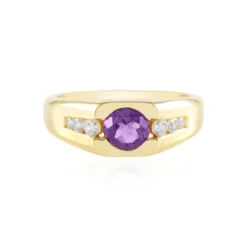 Marokkanischer Amethyst-Silberring