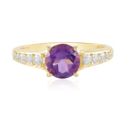 Marokkanischer Amethyst-Silberring