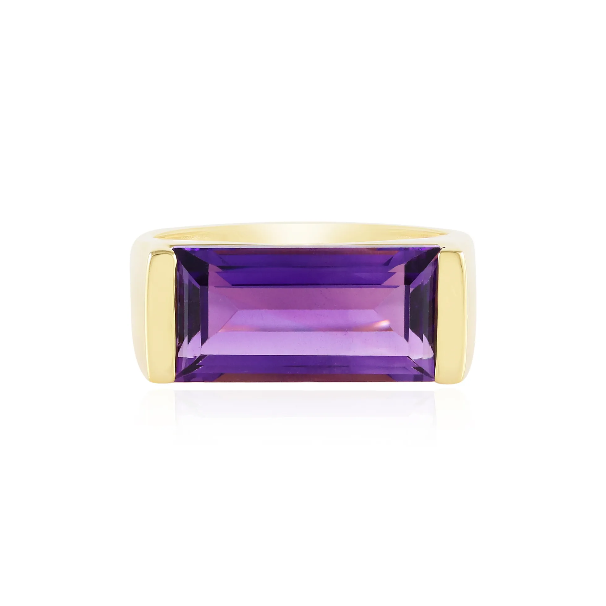 Marokkanischer Amethyst-Silberring