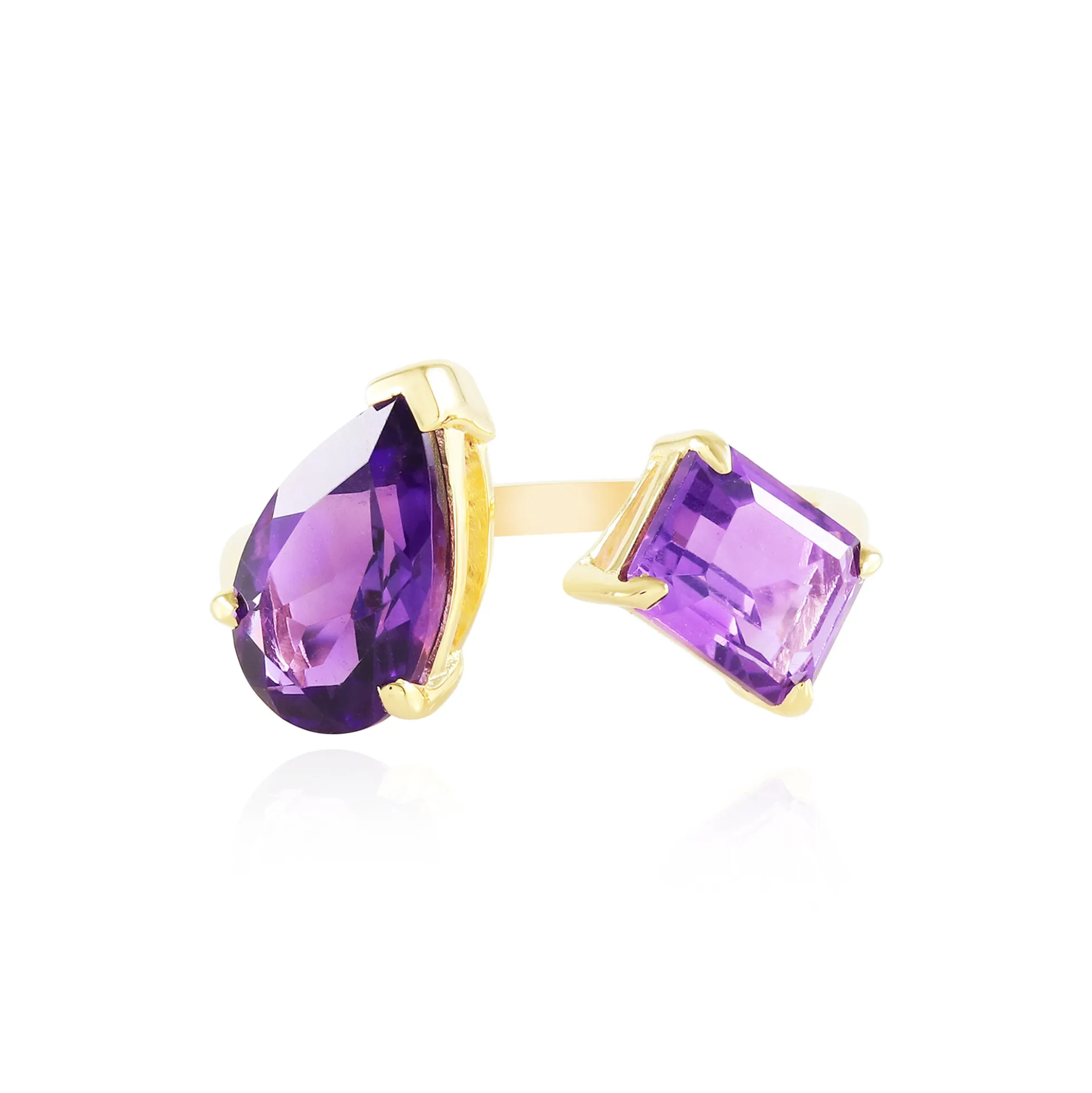Marokkanischer Amethyst-Silberring
