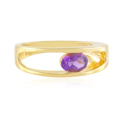 Marokkanischer Amethyst-Silberring
