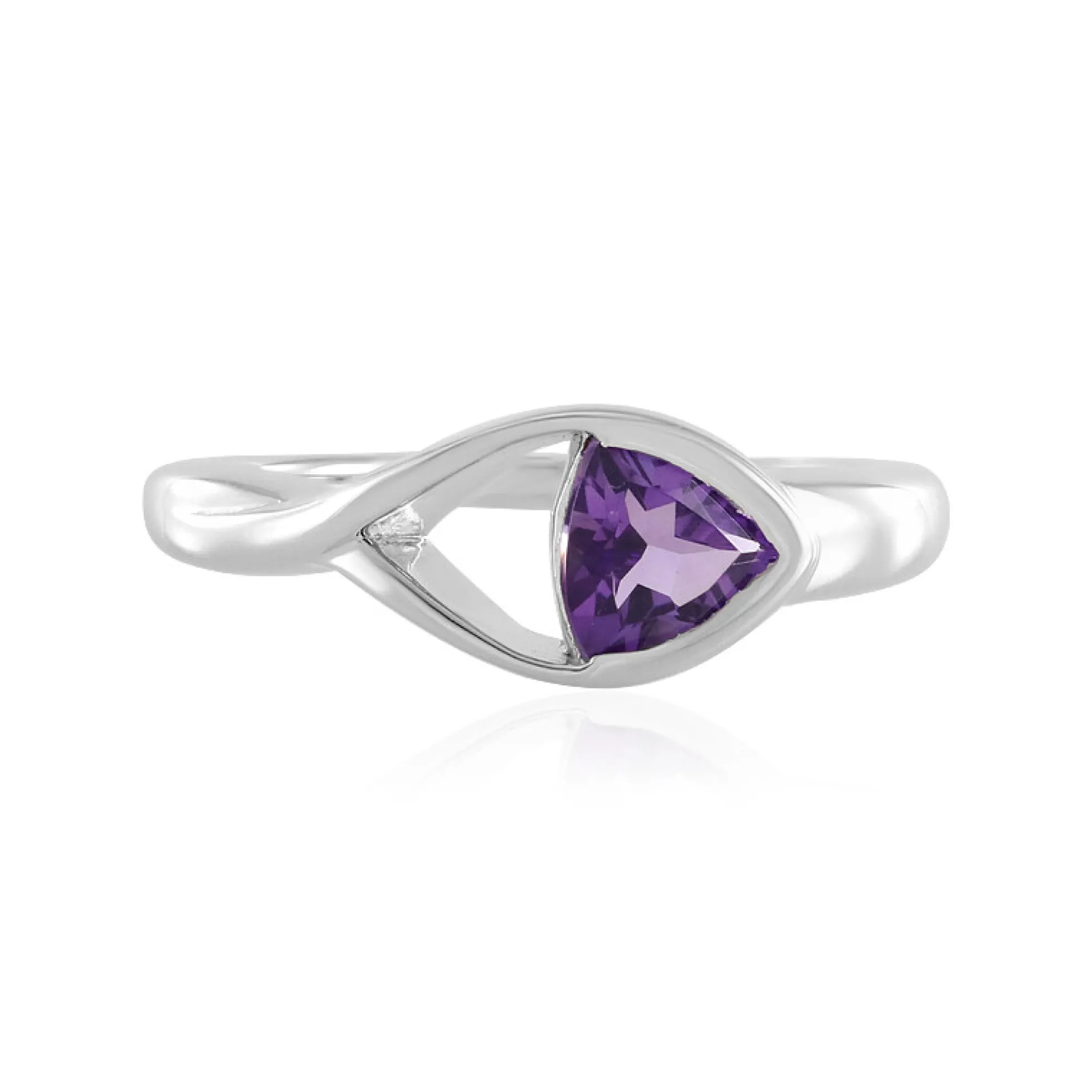 Marokkanischer Amethyst-Silberring