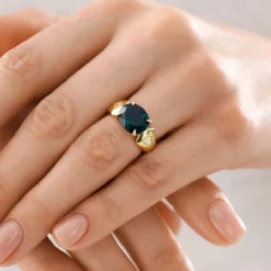 Mezezo-Opal-Goldring