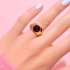 Mezezo-Opal-Goldring