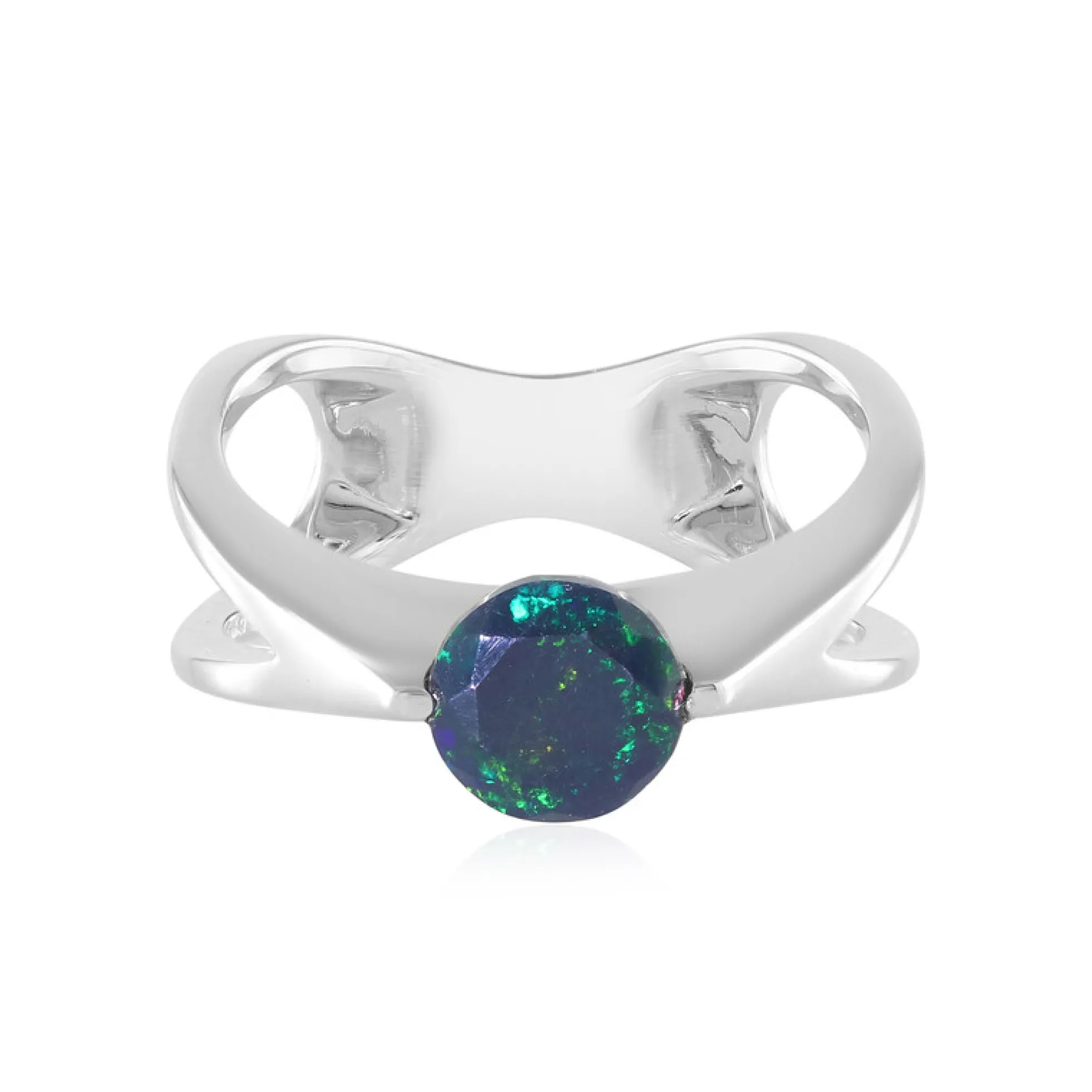Mezezo-Opal-Silberring