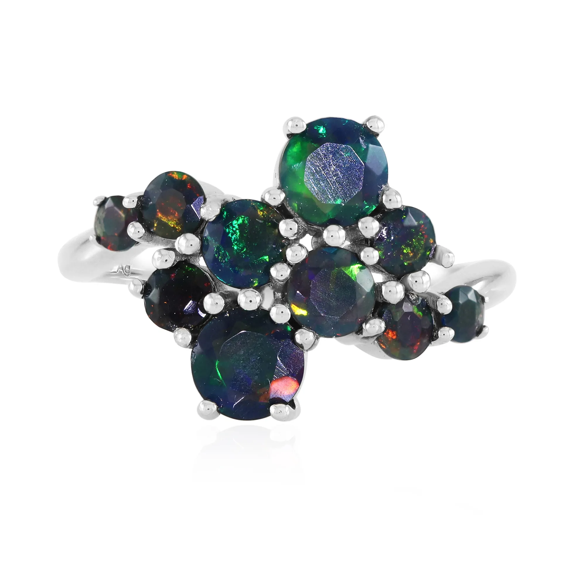 Mezezo-Opal-Silberring