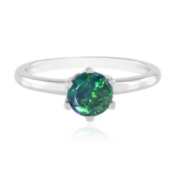 Mezezo-Opal-Silberring