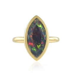 Mezezo-Opal-Silberring
