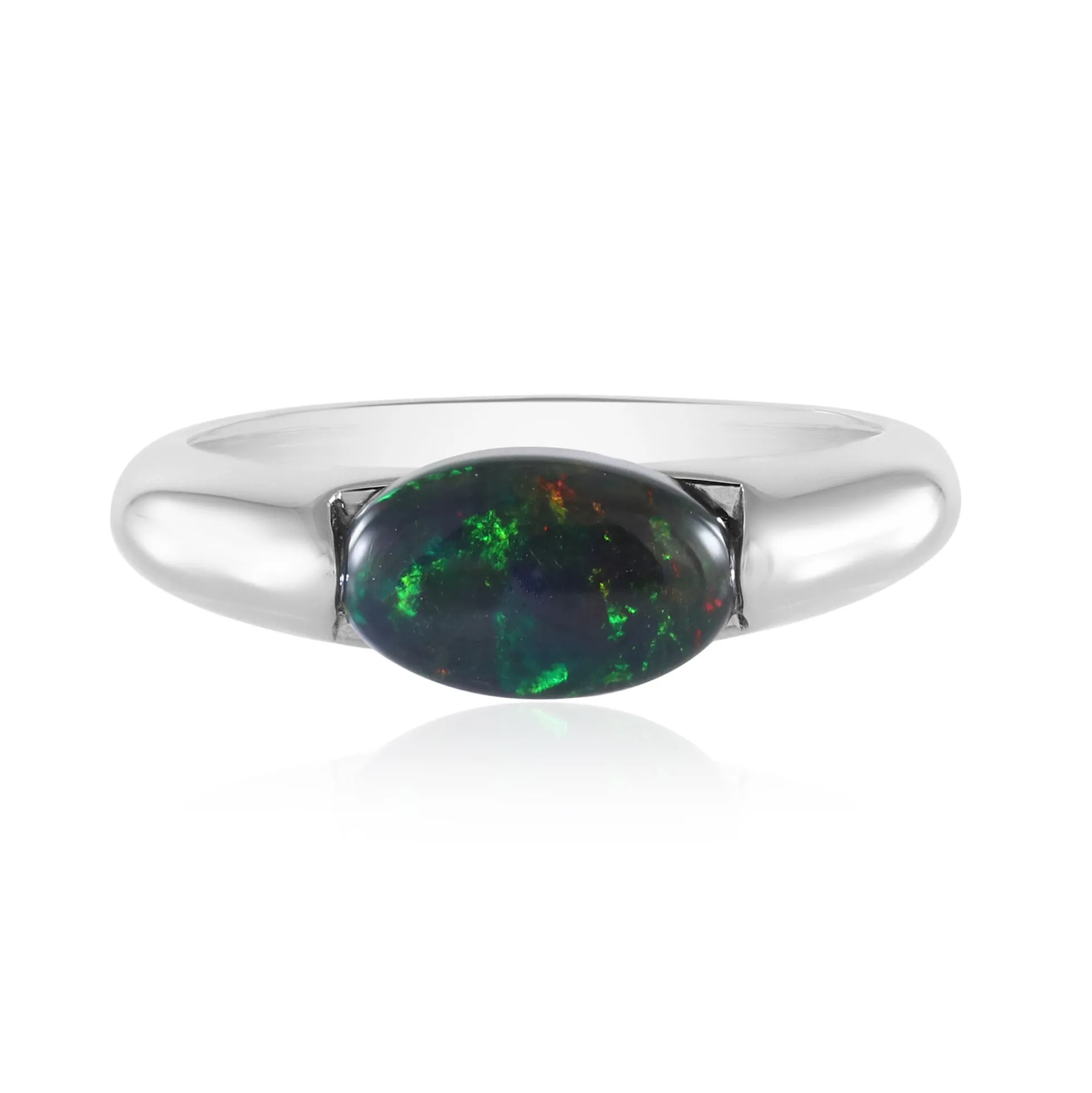 Mezezo-Opal-Silberring