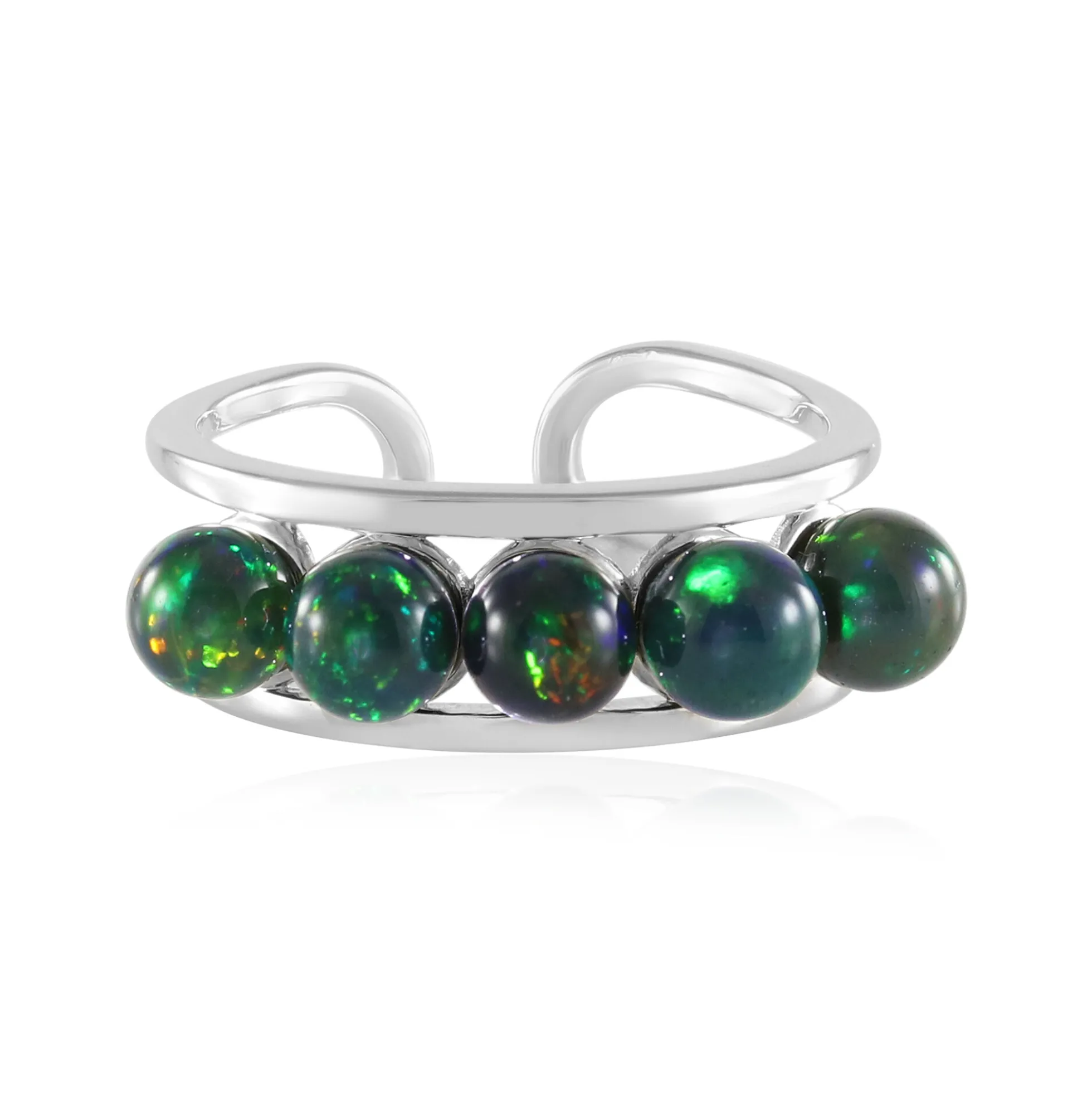 Mezezo-Opal-Silberring