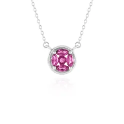 Naktamunda-Rhodolith-Silbercollier