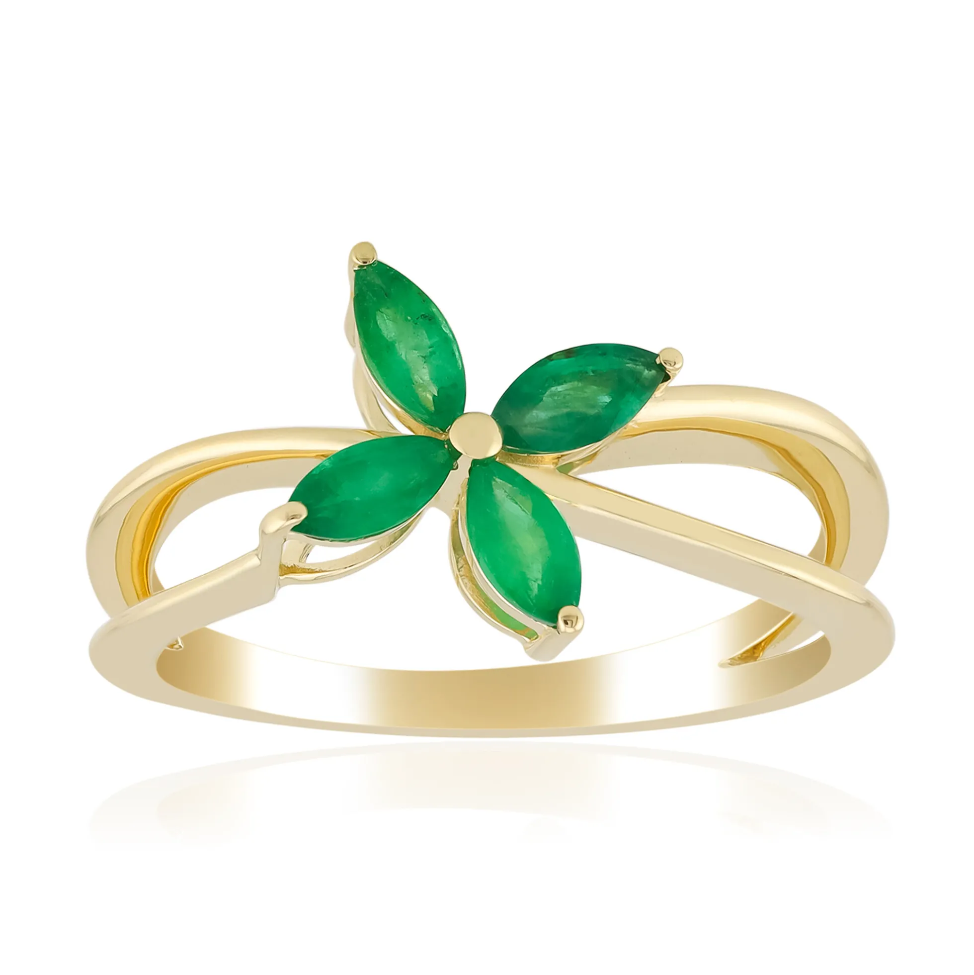 Nova Era-Smaragd-Goldring