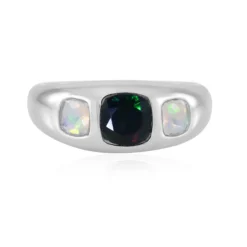 Opal-Silberring