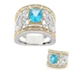 Paraiba-Topas-Silberring