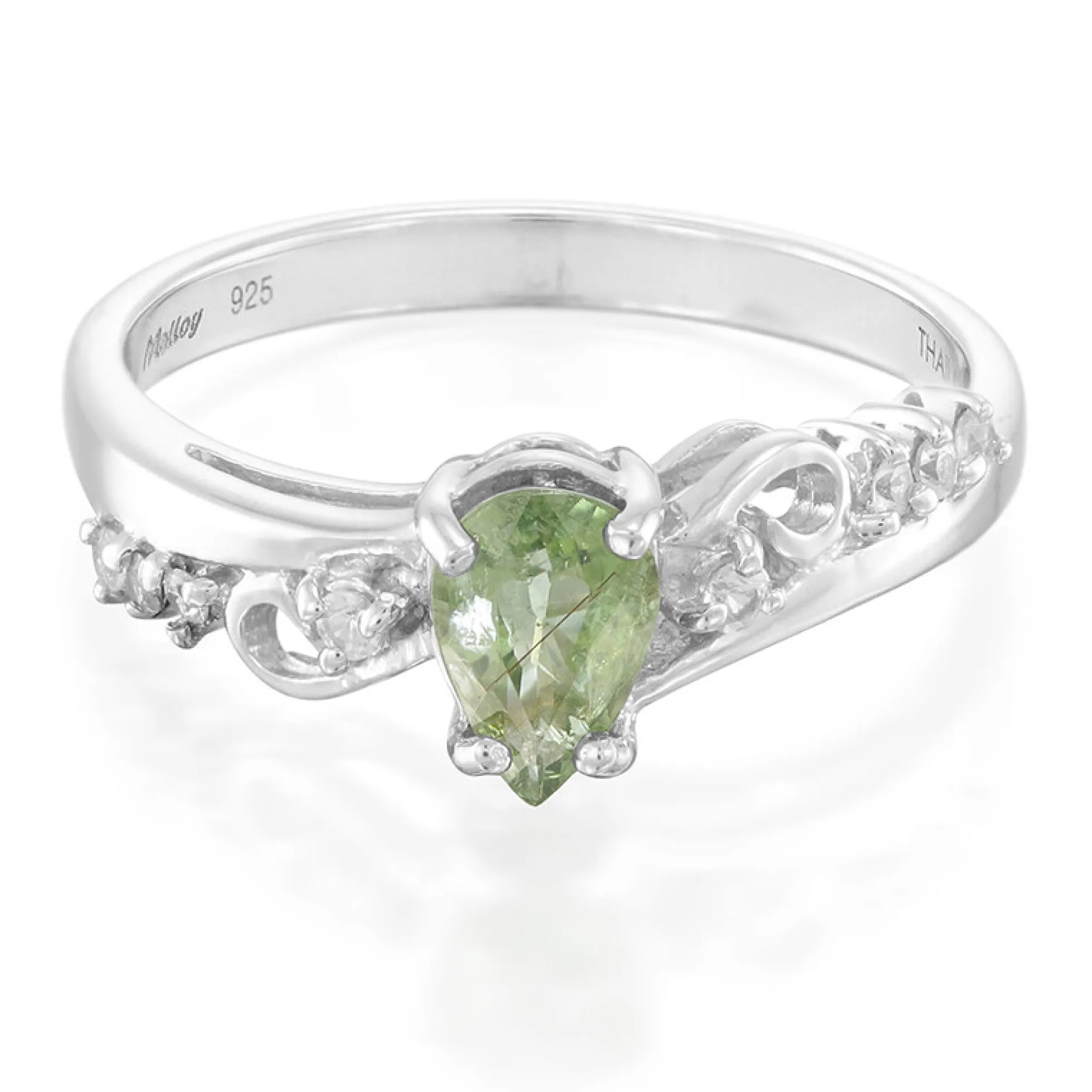 Paraiba-Turmalin-Silberring