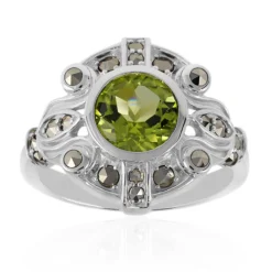 Peridot-Silberring