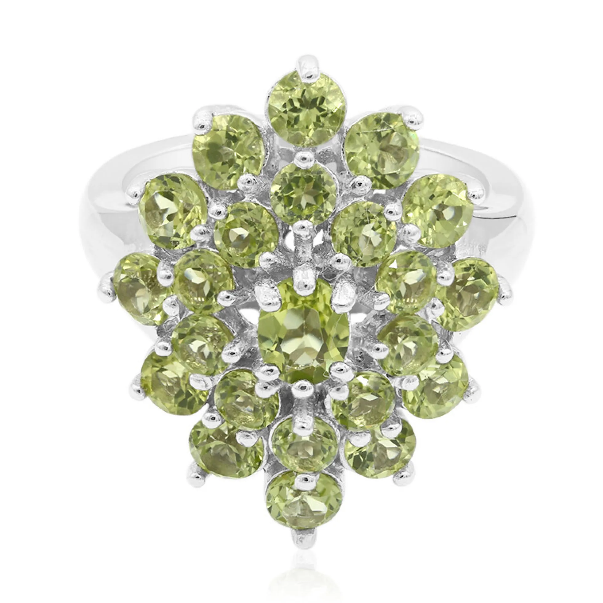 Peridot-Silberring
