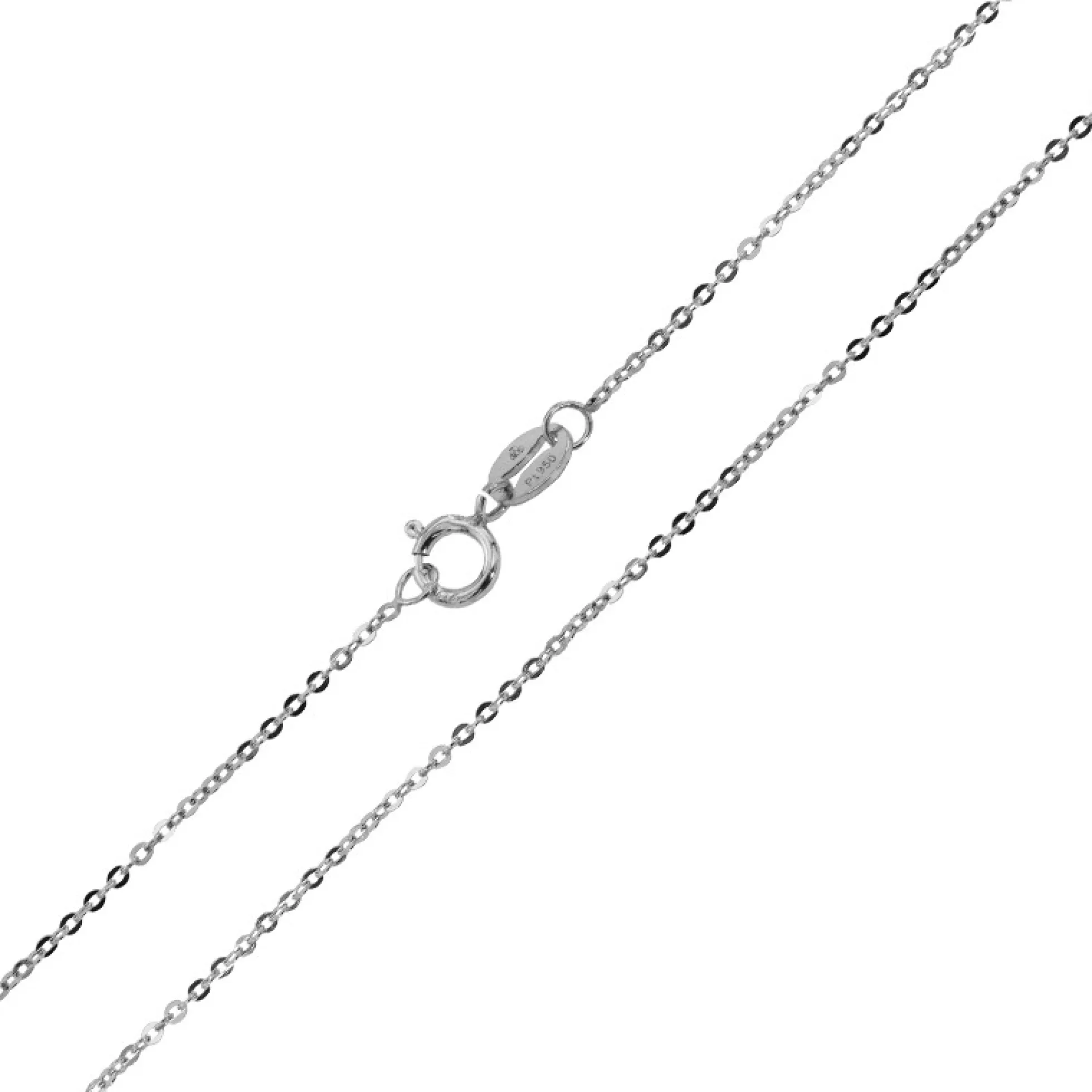 Platin-Ankerkette - 45,5 cm - 1,78 g