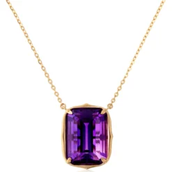 Sambia-Amethyst-Goldcollier