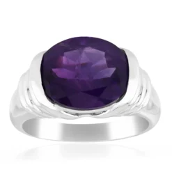 Sambia-Amethyst-Silberring