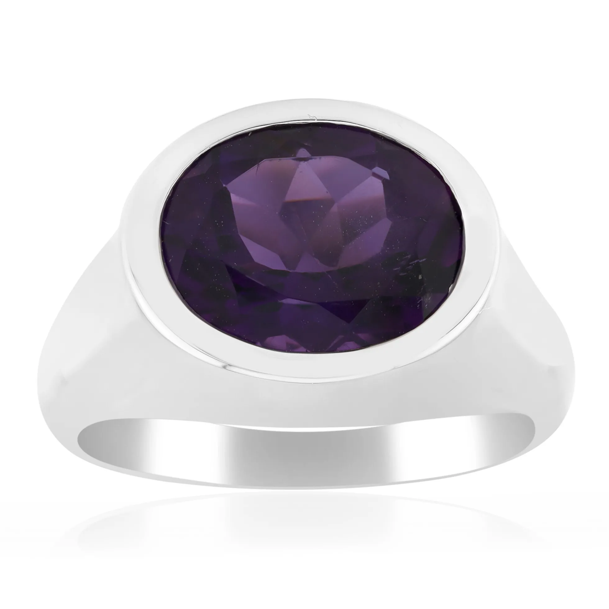 Sambia-Amethyst-Silberring