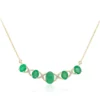 Sambia-Smaragd-Goldcollier