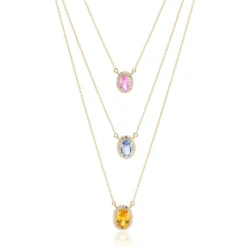 Saphir-Goldcollier