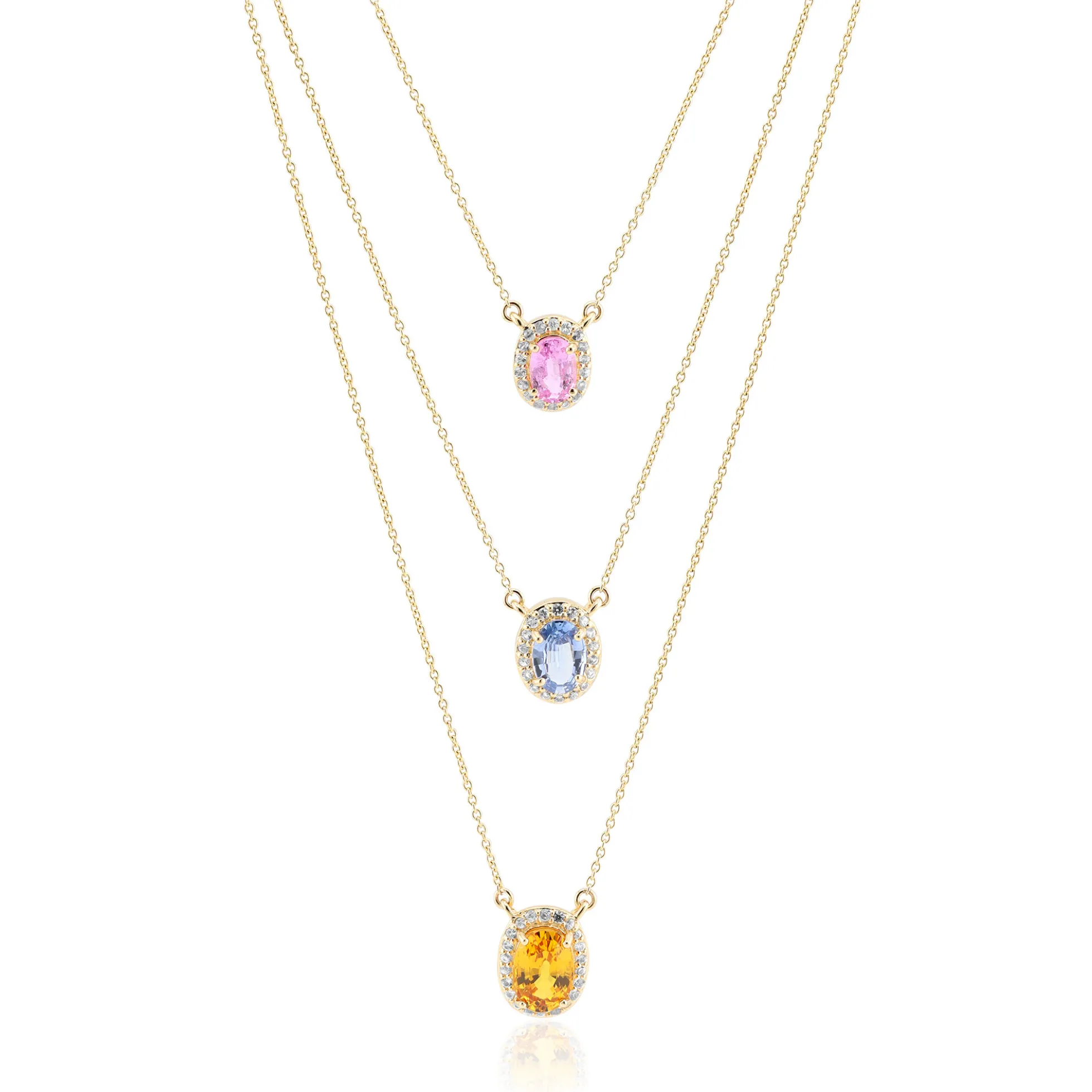 Saphir-Goldcollier
