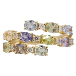 Saphir-Goldring