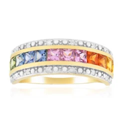 Saphir-Goldring