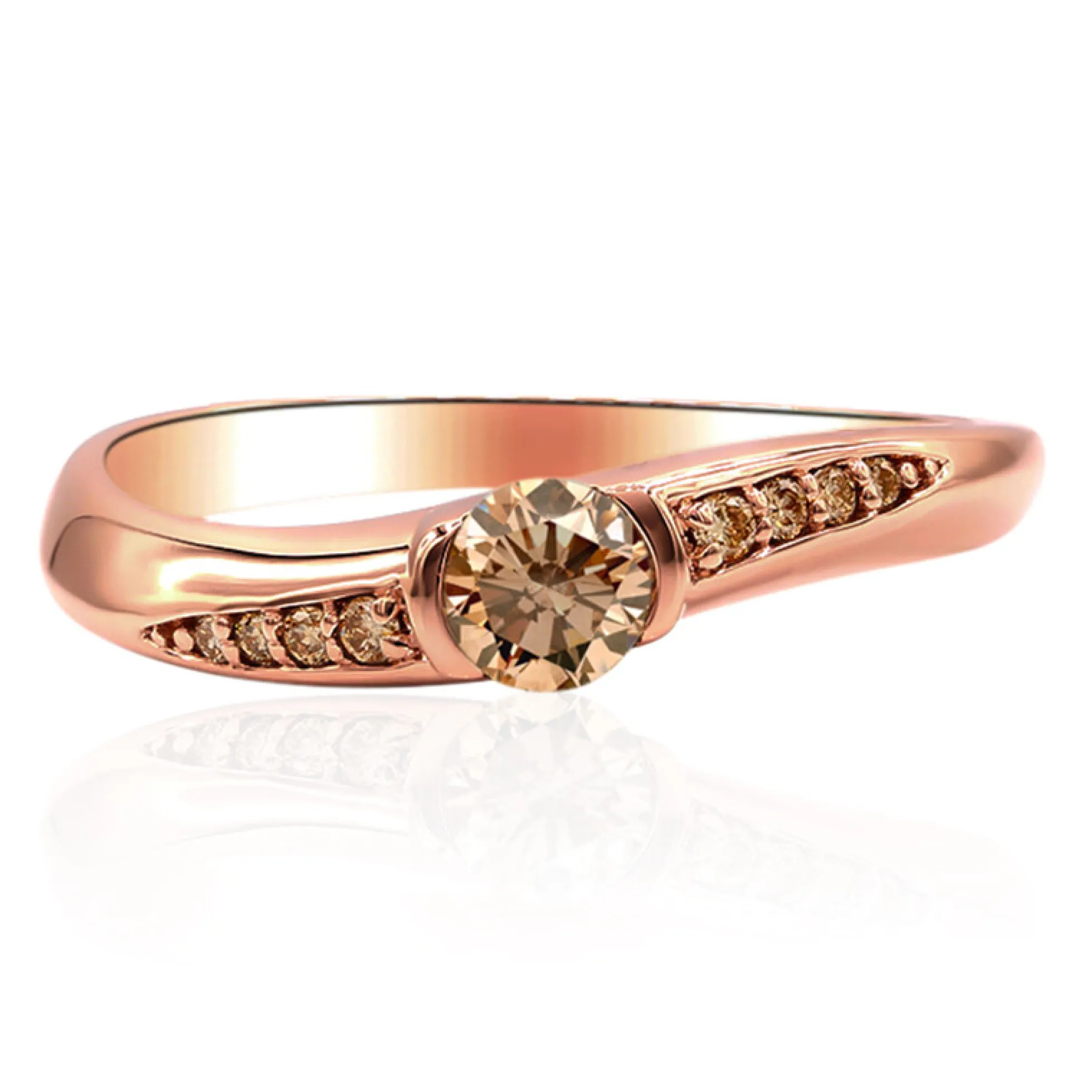 SI1 Argyle-Rose de France-Brillant-Goldring