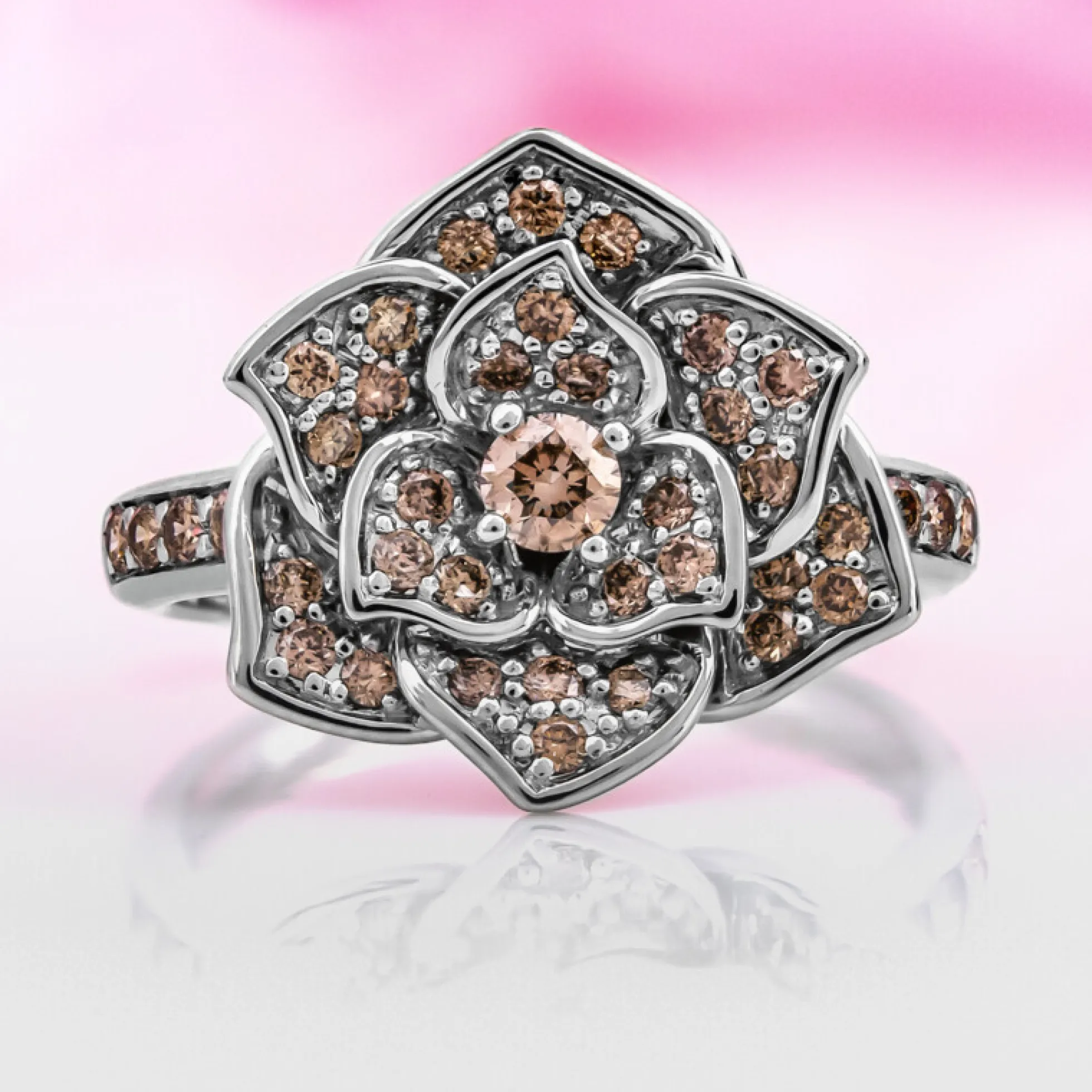 SI1 Argyle-Rose de France-Brillant-Goldring
