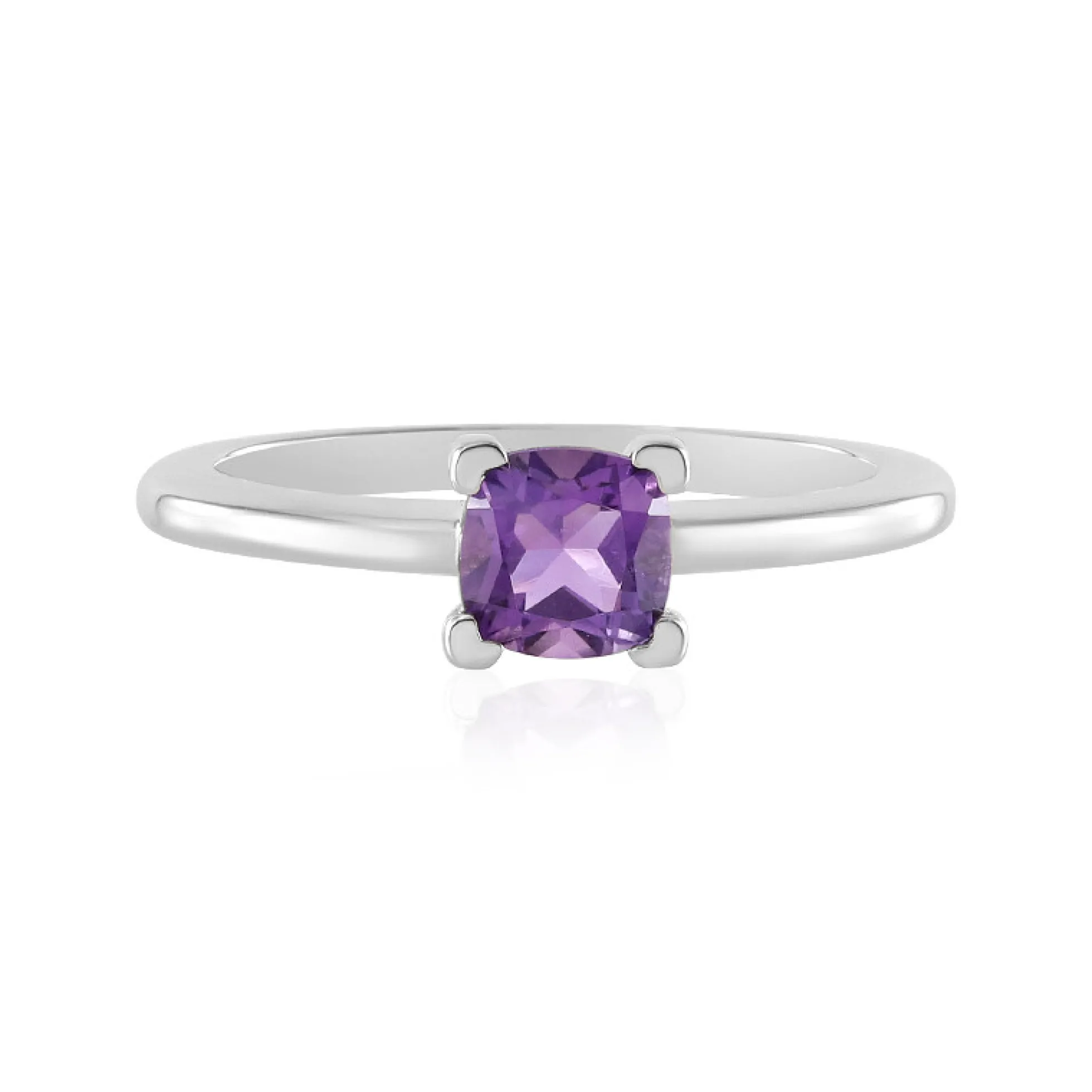 Sibirischer Amethyst-Silberring
