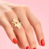 SI2 Fancy-Brillant-Goldring