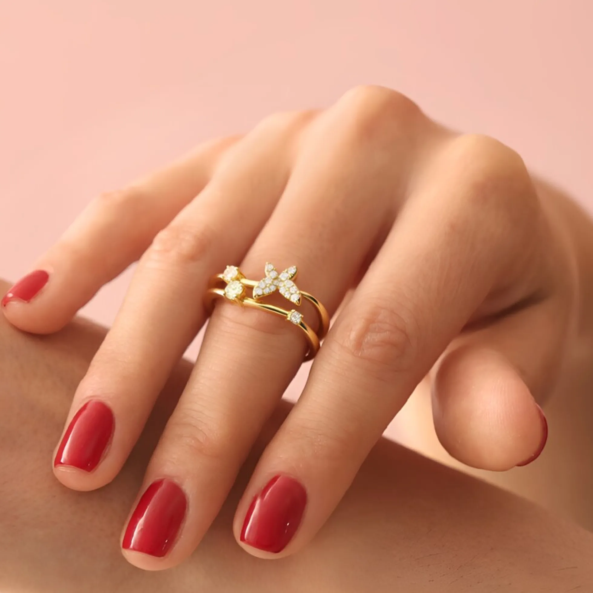 SI2 Fancy-Brillant-Goldring