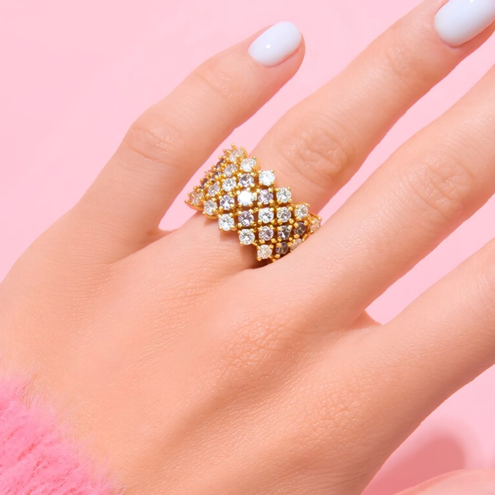 SI2 Fancy-Brillant-Goldring