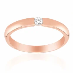 SI1 (G) Brillant-Silberring