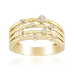 SI1 (G) Brillant-Silberring