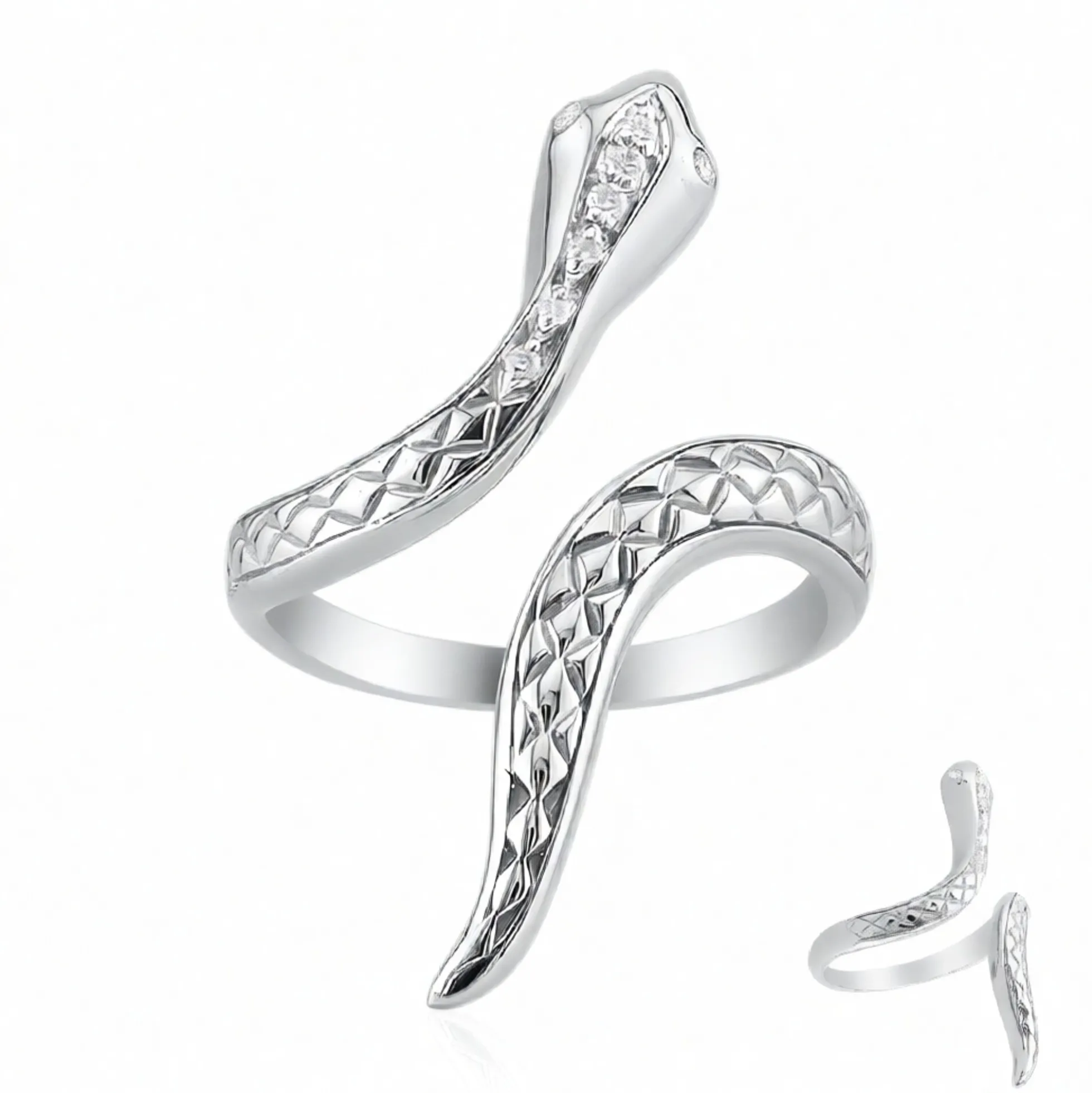 SI1 (G) Brillant-Silberring