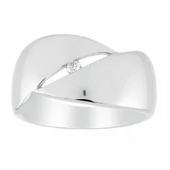 SI1 (G) Brillant-Silberring