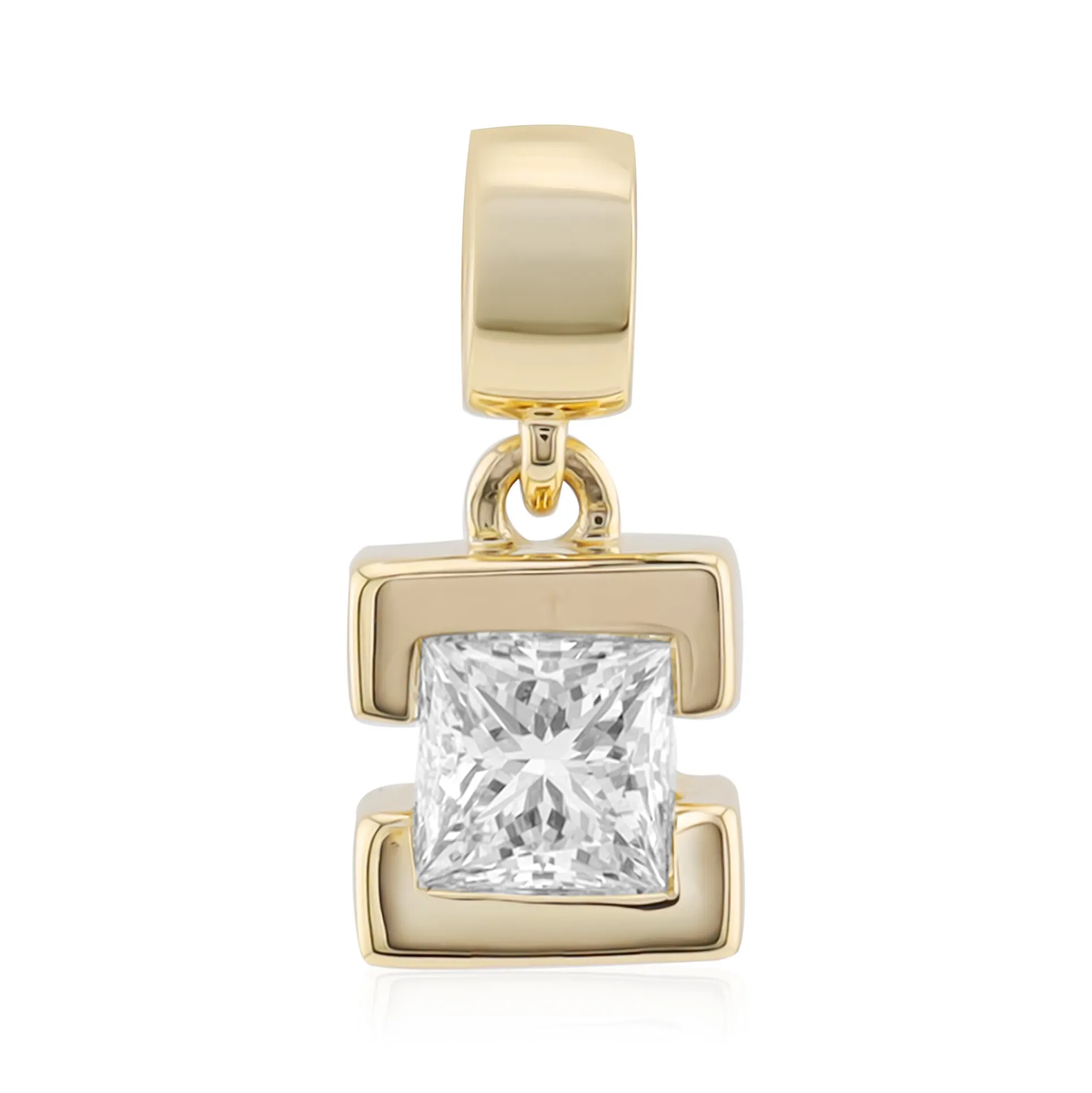 SI1 (G) Diamant-Goldanhänger