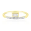 SI1 (G) Diamant-Goldring
