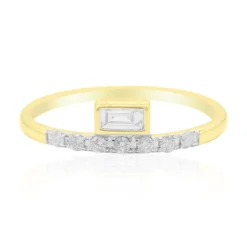 SI1 (G) Diamant-Goldring