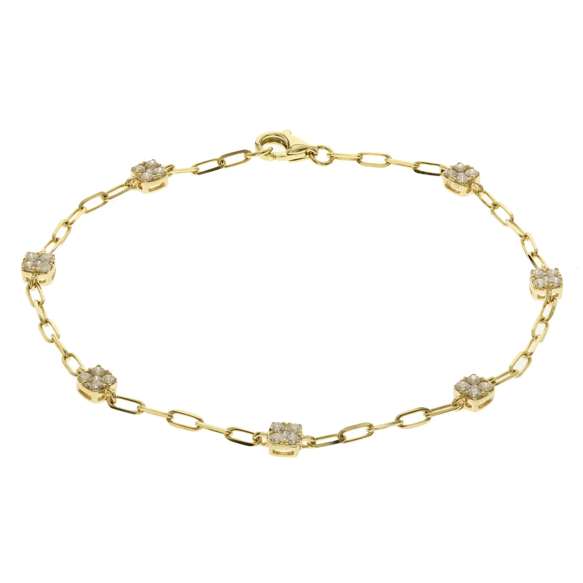 SI1 (H) Brillant-Goldarmband