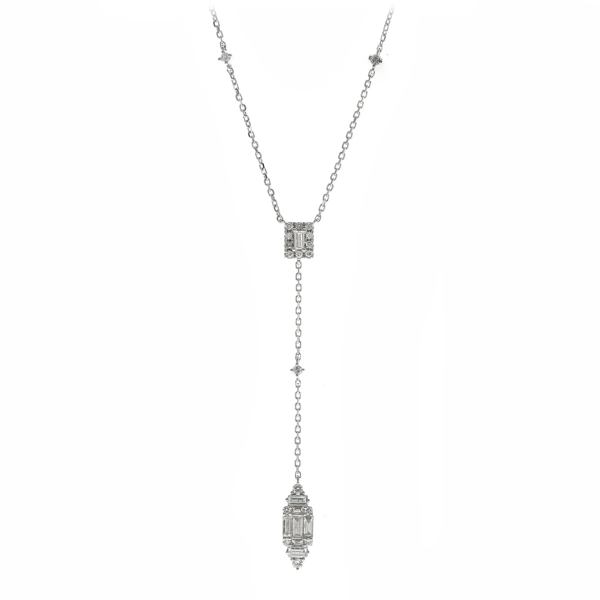 SI1 (H) Diamant-Goldcollier