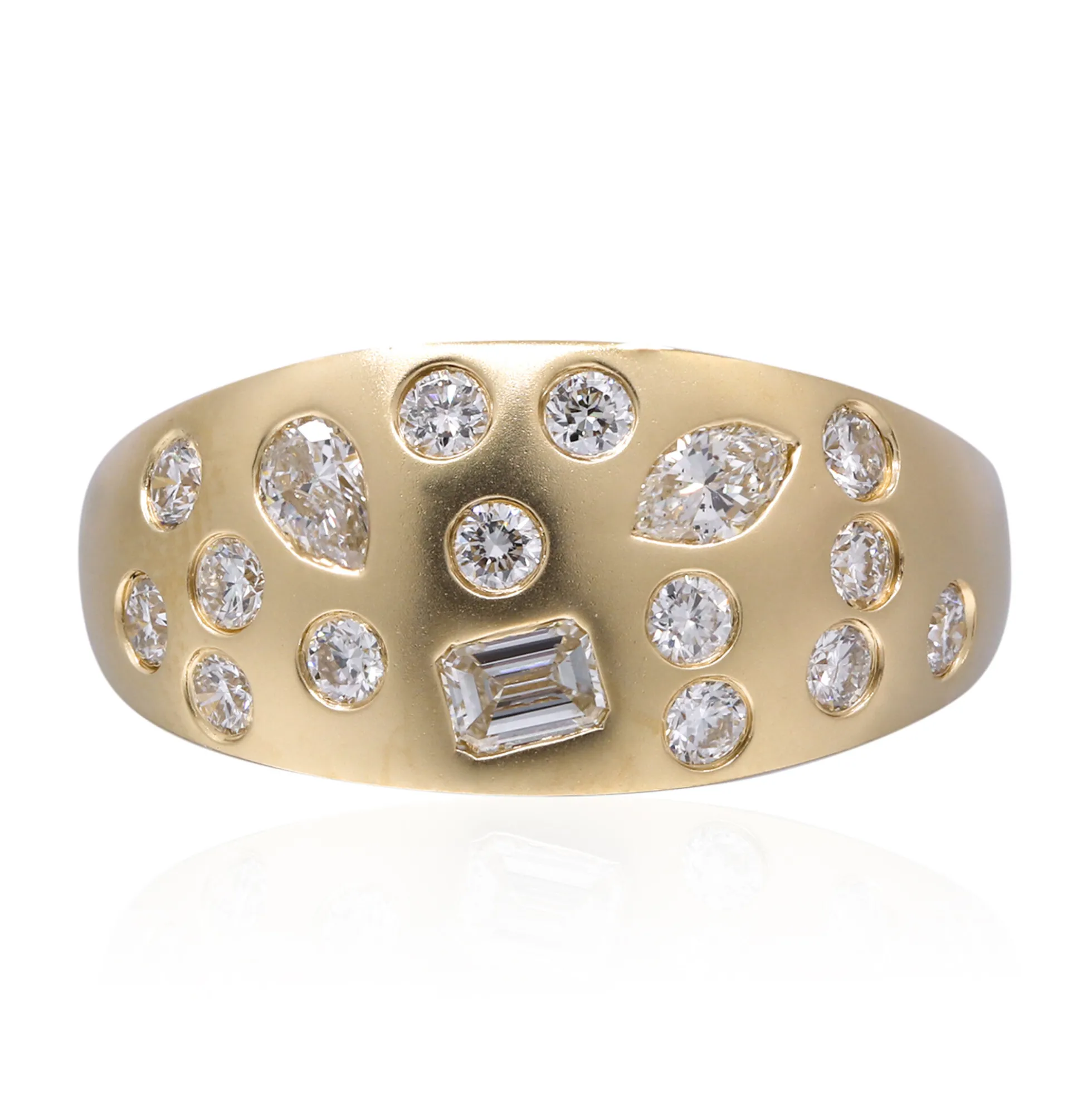 SI2 (H) Diamant-Goldring
