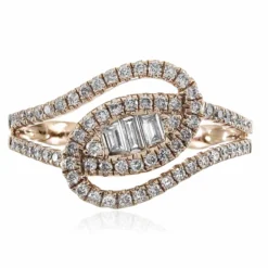 SI1 (H) Diamant-Goldring