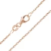 Silber-Ankerkette - 3,8 g - 70 cm - rosévergoldet