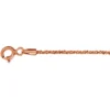 Silber-Criss-Cross-Armband - 1,28 g - 18 cm - rosévergoldet