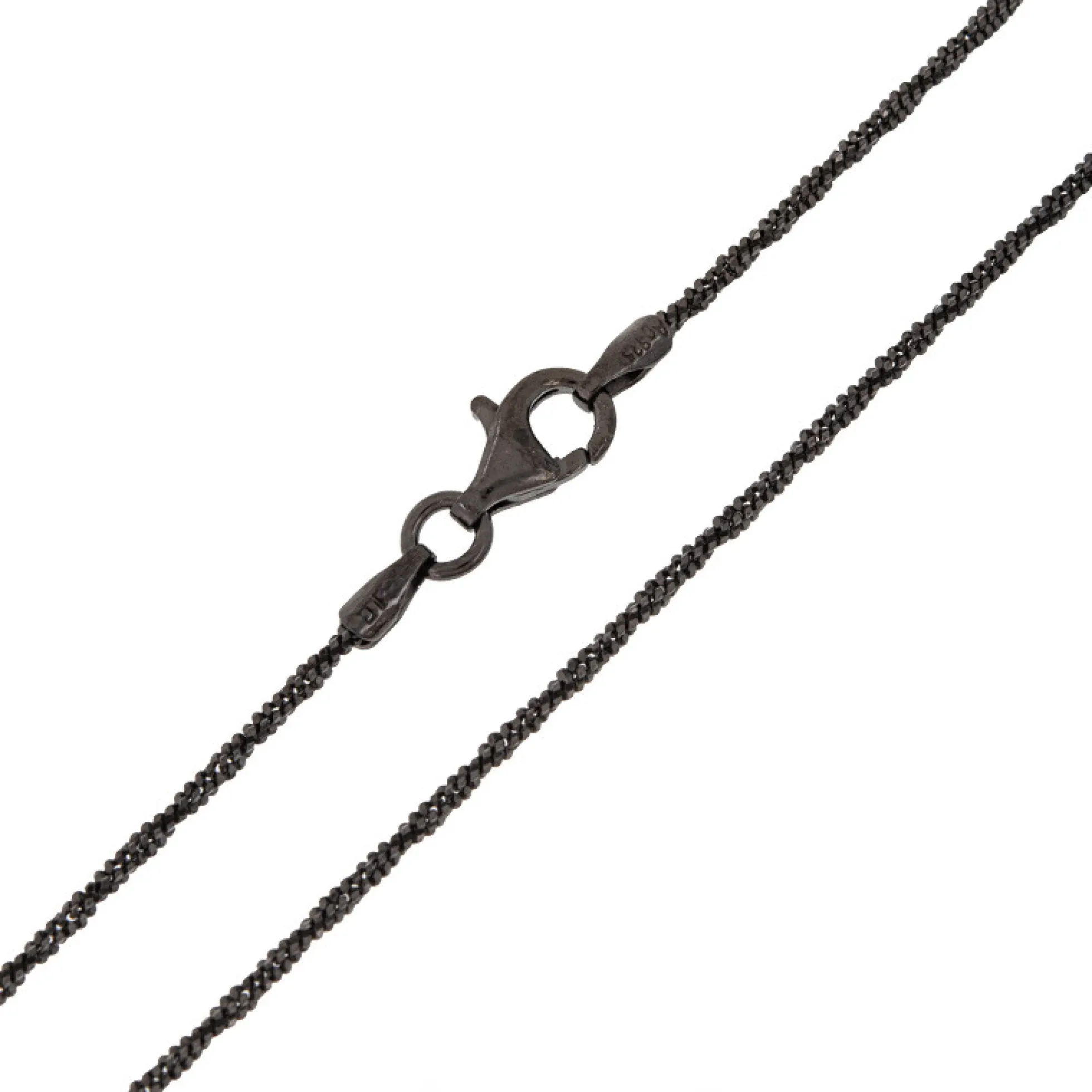 Silber-Criss-Cross-Kette - 3,793 g - 60 cm